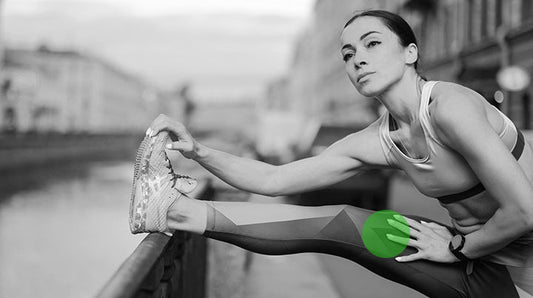 Specializing in muscle recovery on the quads with high-speed vibration
