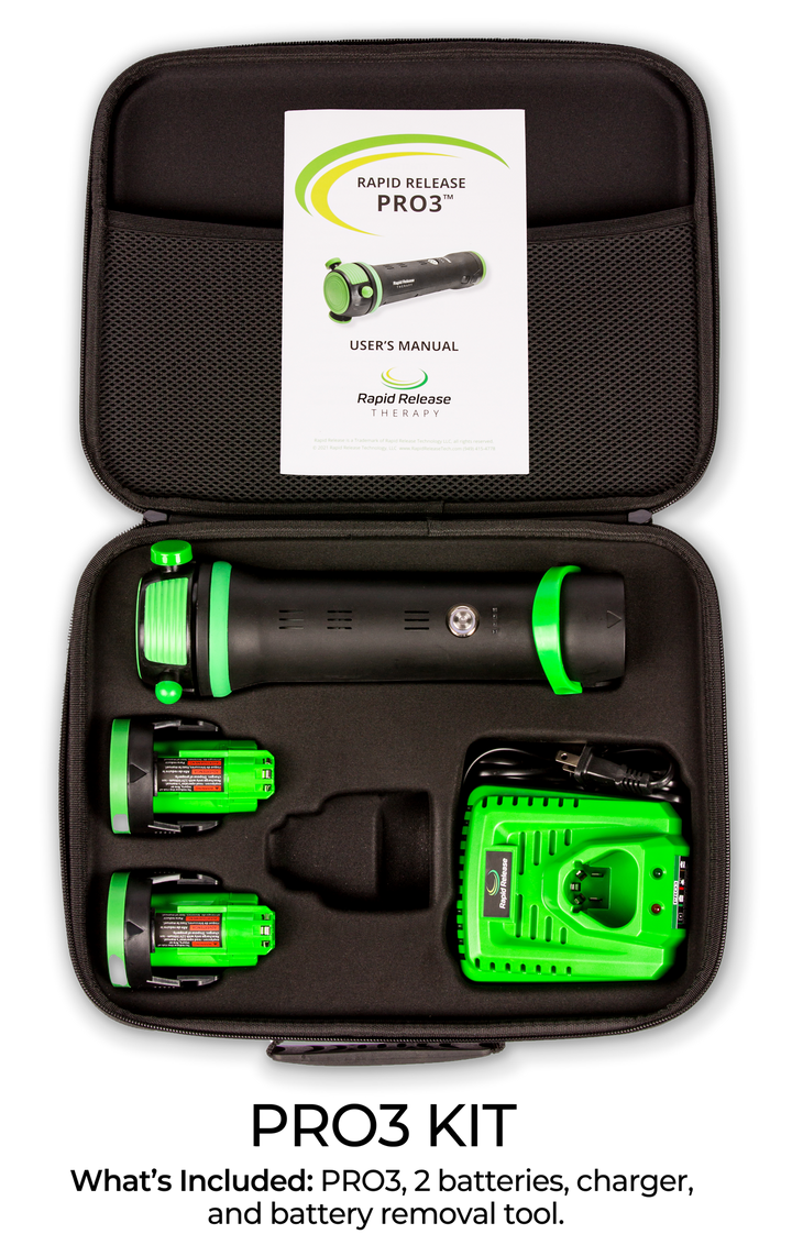 Vibration Therapy Devices | Rapid Release Tech – Rapid Release Therapy